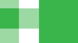 gros gingham frond/frond