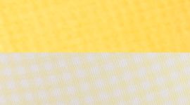 EGML- EIGHTH GINGHAM MELLOW LEMON