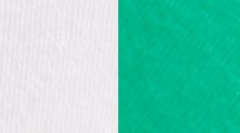 white/very green