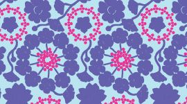 TPPO/PWPU- TWIGGY PRINTED POWER PURPLE/POWER PURPLE