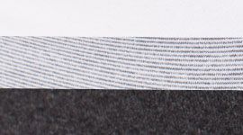 heathered charcoal/ white/ heathered coal wee stripe