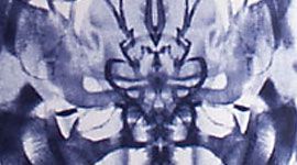 IBWD- INK BLOT WHITE DEEP INDIGO