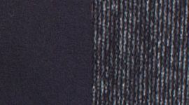 black/ wee stripe black heathered black