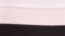 black/ wee stripe white blush quartz/ blush quartz