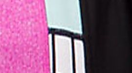 black/ heathered paris pink/ quilting spring 14