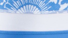porcelaine/ beachy floral white porcelaine/ white