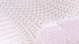 heathered rose quartz/ white