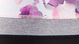 black/blurred blossoms multi colour/heathered fossil