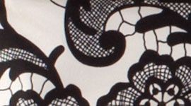 LACR/BLK- LACEOFLAGE POLAR CREAM BLACK/BLACK