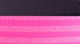 GLLI/BSWN- SLOPE STRIPE RASPBERRY GLO LIGHT HEATHERED RASPBERRY GLO LIGHT/BLACK SWAN