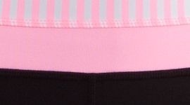 BLK/CSWP/PISH- BLACK/CLASSIC STRIPE WHITE PINK SHELL/PINK SHELL