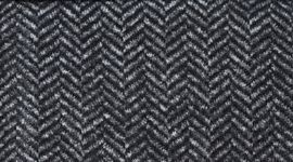 black heathered deep coal herringbone