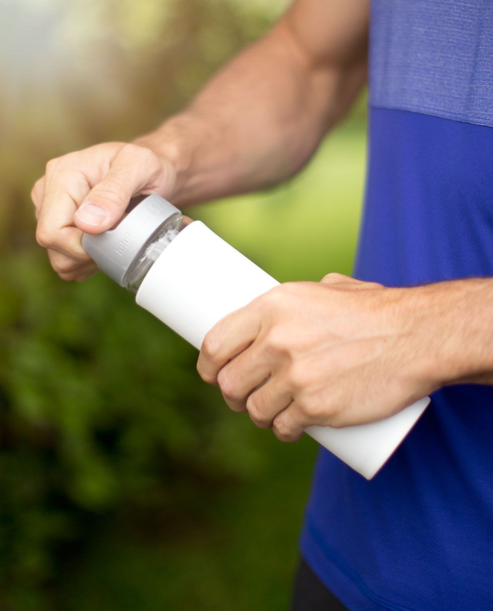 Pure Balance Glass Waterbottle