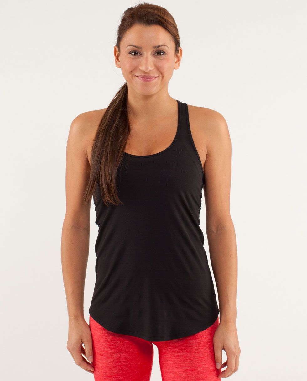 Cool Racerback *Striped Rib   