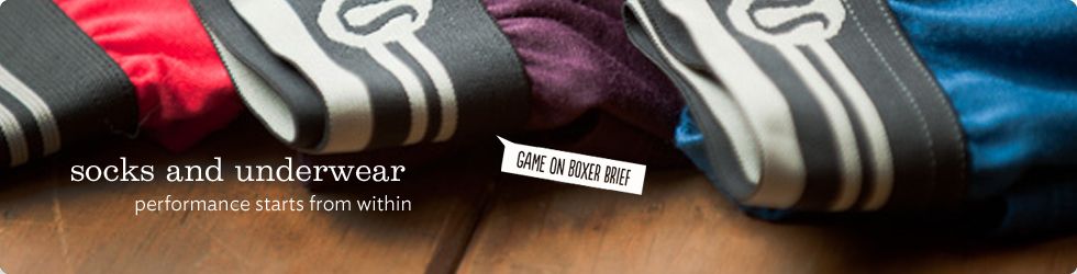 Men?s underwear and socks for yoga, running and working out