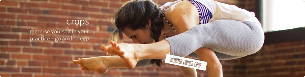 Women?s crops for yoga, running, and working out