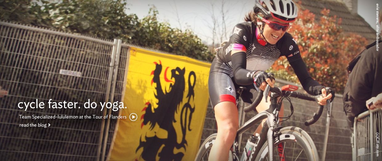 cycle faster. do yoga.