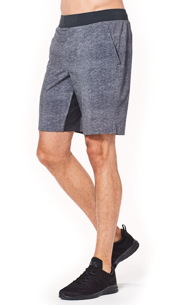 Close up of man wearing T.H.E. Short.