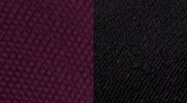 plum/black color swatch