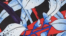 Lush Lillies Multi/Black color swatch