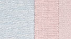 Heathered Misty Pink/Heathered Chalk color swatch