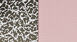 Crackled Starlight Black/Porcelain Pink color swatch