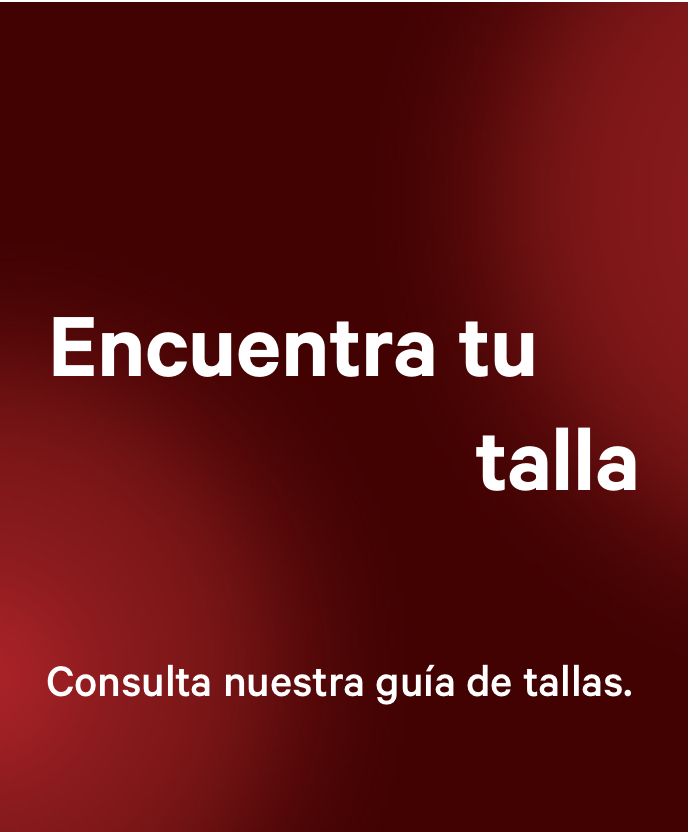 Encuentra tu talla