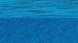 Heathered Texture Printed Vivid Aqua color swatch