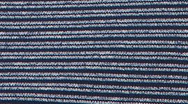 Nouveau Spandex Stripe True Navy/White