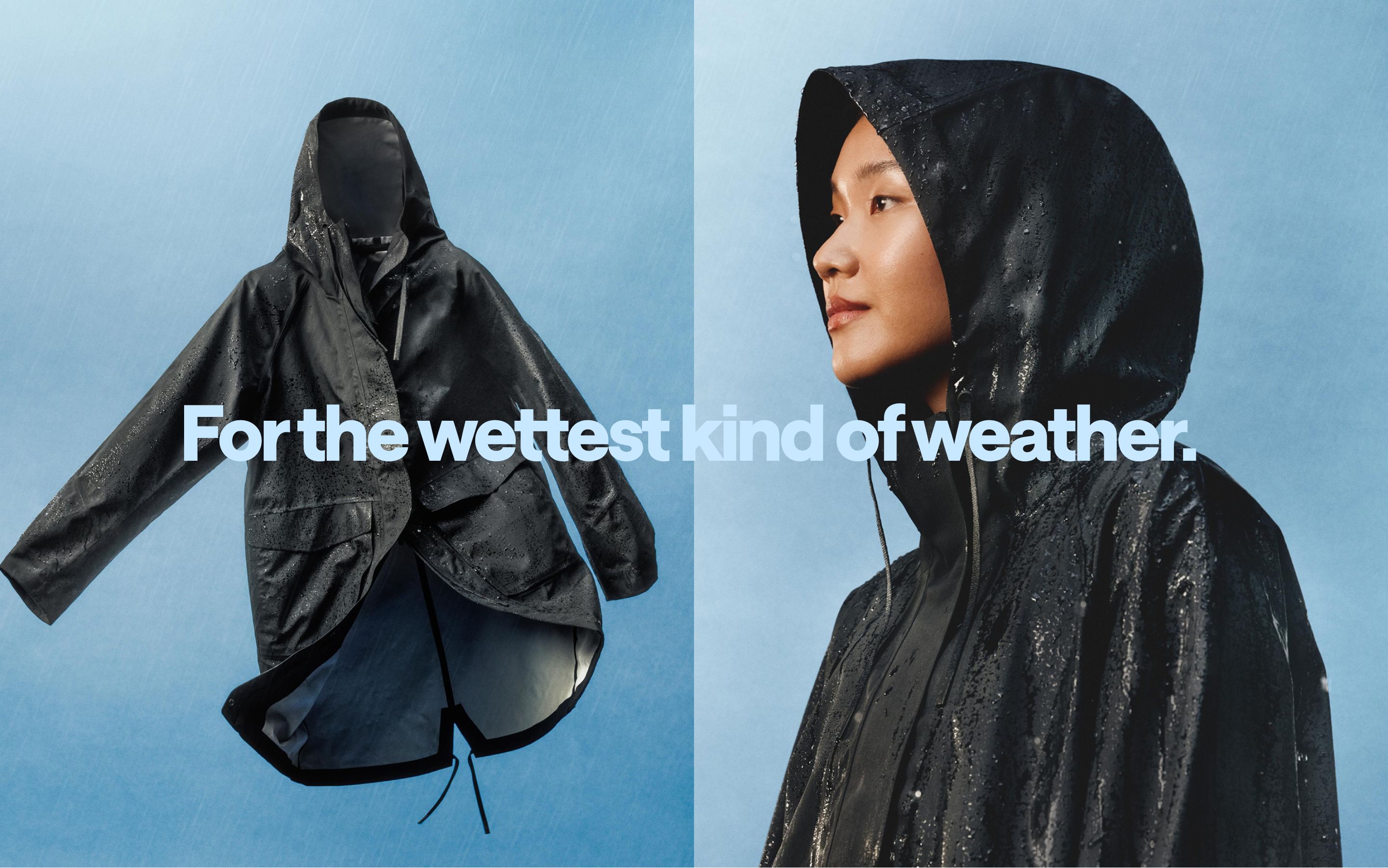 Our rain jackets.