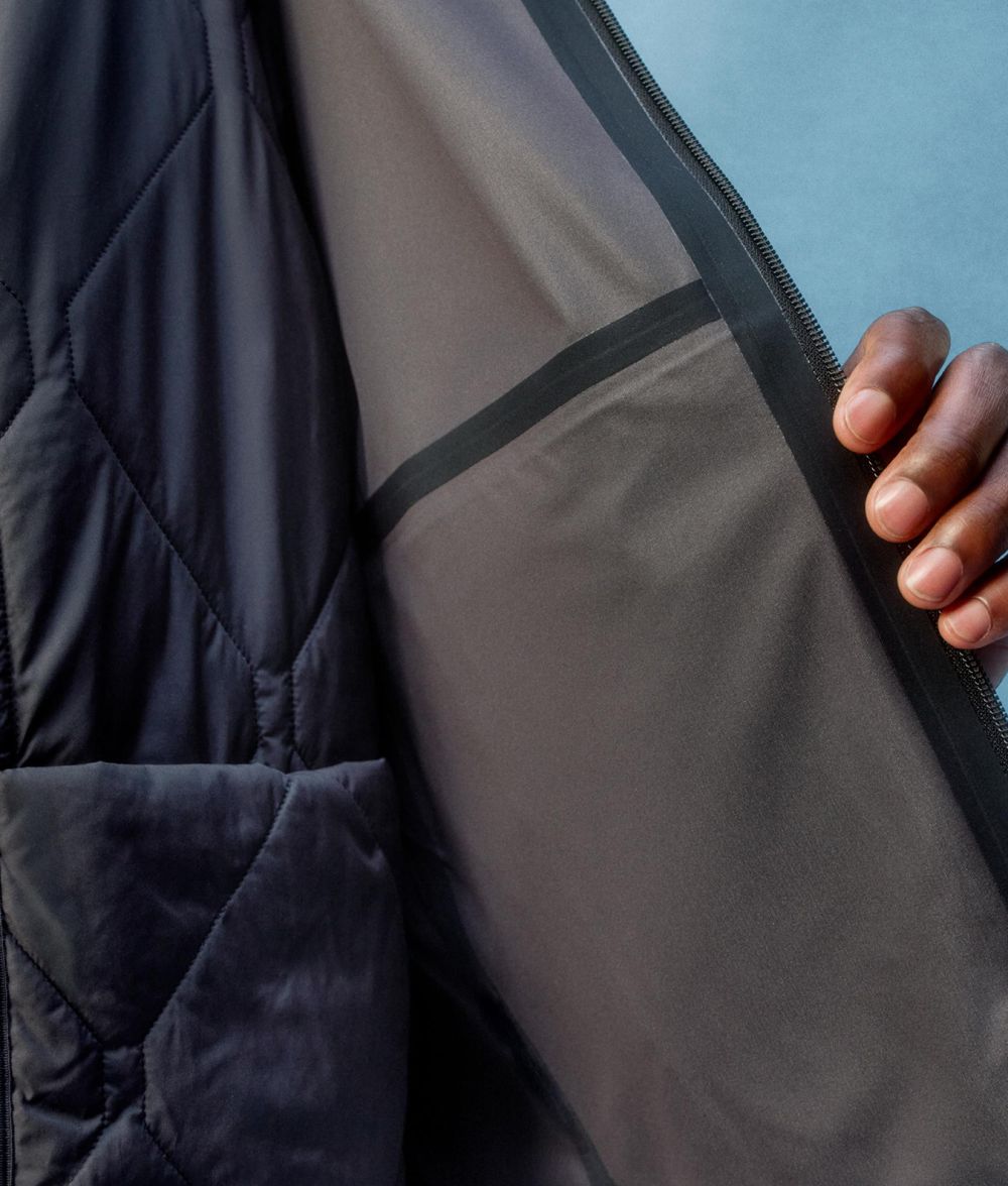 Waterproof and taped seams.