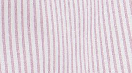 Proper Stripe White Heathered Rose Blush