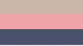 Simple Stripe Club Blue/Simple Stripe Deco Pink Misty Shell/Simple Stripe Sheer Oak Light Ivory
