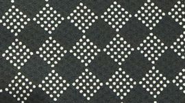 Diamond Spot Light Ivory Rainforest Green