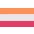 White,Orange,Pink