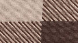Check Plaid Nutmeg Dark Chestnut