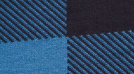 Check Plaid Chalk Blue Nightmoth