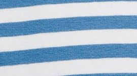 Narrow Bold Stripe Chalk Blue White (not available)