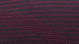 New Spandex Stripe Plum/Indochine Blue