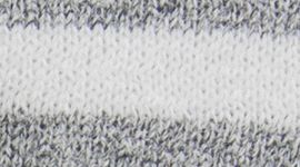 Yachtie Stripe Heathered Core Medium Grey White