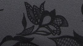 New Filigree Lace Engineer FLOW Y Bra 2-8 Grey Multi