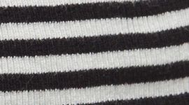 Nouveau Minute Stripe Black Soft Ivory