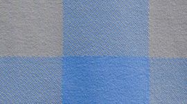 New Check Plaid Porcelain Blue Raceway Grey