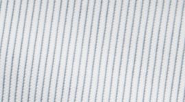 New Commission Stripe Heathered White Indochine Blue