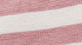 New Narrow Bold Stripe Red Clay Holistic White