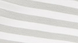 New Narrow Bold Stripe Sky Fall Soft Ivory