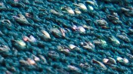 New Indochine Blue/Rainbow Lurex