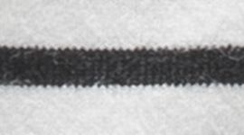 Nouveau Trim Stripe Coconut Ivory Black