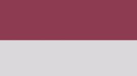 New Burgundy Bay/White