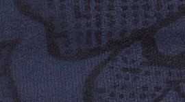 Nouveau Mini Filigree Lace True Navy Multi